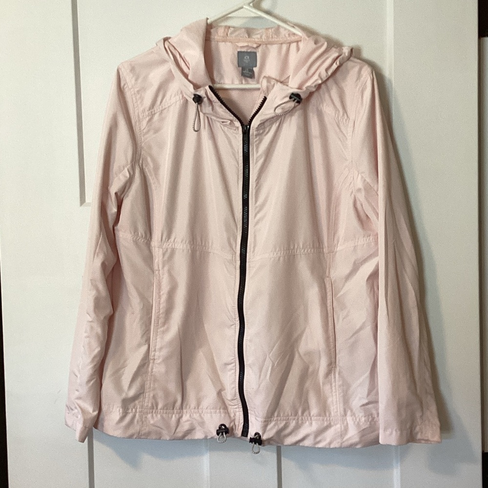 GAP Women's Soft Pink Utility Jacket